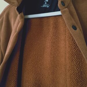 Kenneth Cole Active Jacket Shacket Mens XL‎ Brown Warm Lined Chore Barn Gorpcore